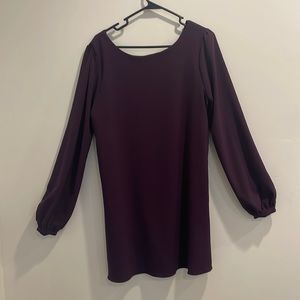Lulu’s purple shirt dress size medium